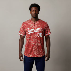 Camisetas de béisbol al por mayor de alta calidad para hombre, camisas con botones, transpirables, antibacterianas, tallas grandes. - Product Image 4