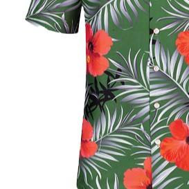 Camiseta Hawaiana para Hombre, Nuevo Diseño, Tallas para Adultos, Último Diseño, Transpirable, Precio al por Mayor, Camisetas Personalizadas para Hombre - Product Image 5