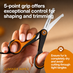 Premium Pet Grooming <b>Scissors</b> Set – Made from High-Quality Stainless Steel, Professional <b>Dog</b> & Cat Hair Cutting Kit with Case - Product Image 4
