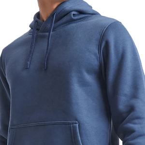 Venta al por mayor OEM Vintage invierno sólido polar pulóver con capucha gimnasio ajuste ecológico ligero ropa deportiva - Product Image 5