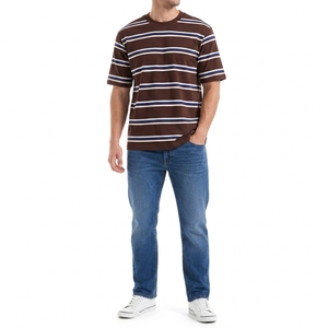 Casual <b>Striped</b> <b>T</b>-<b>Shirt</b> Crew Neck Short Sleeve Soft Lightweight Breathable Everyday Streetwear Comfortable Relaxed Regular Fit - Product Image 2
