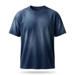 เสื้อยืดโอเวอร์ไซส์ผ้าฝ้าย 100% เป็นมิตรกับสิ่งแวดล้อม พิมพ์ลายโลโก้ด้านหน้า สำหรับผู้ชาย พิมพ์ลายซิลค์สกรีน ผ่านกระบวนการซักแล้ว แขนสั้น - Product Image 1