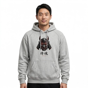 Sudadera con capucha personalizada para hombre al por mayor, 100% algodón, informal, de corte regular, transpirable y de secado rápido, de BD - Product Image 5