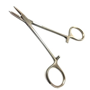 Pinza Porta Agujas Baumgartner Recta de 5.5" (14cm) Más Vendida, Pinza Quirúrgica de Sutura de Acero Inoxidable, Tijeras de Sutura Veterinaria - Product Image 6