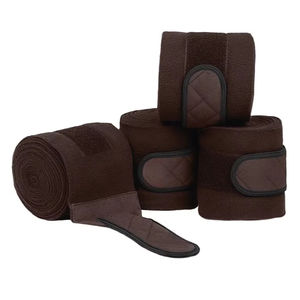Bandages de polo équestre 2026 réglables, durables, élastiques en polaire pour l'entraînement, l'équitation et la récupération des blessures - Product Image 1