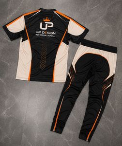 Conjunto Deportivo Personalizado de Camiseta y Pantalones de Poliéster para Hombre, Ropa Deportiva, Traje de Entrenamiento, Ropa Atlética, Conjunto de Gimnasio, Fábrica OEM ODM - Product Image 6