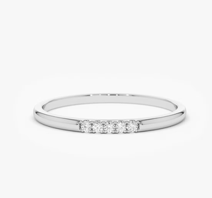 Anillo de Diamantes Cultivados en Laboratorio con Certificación IGI de Oro de 18 Quilates para Mujer, Regalo de Boda y Aniversario de Moda - Product Image 3