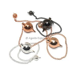 Vente en Gros de Pyramide en Laiton de Guérison Naturelle Pendule en Métal Cône Doré Reiki Pendules de Radiesthésie Reiki Divination Métaphysique - Product Image 4