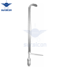 Retractor Deaver de 27 cm (10¾ Pulgadas), Hoja de 82 x 28 mm, Acero Inoxidable, Retractor Quirúrgico Reutilizable, Instrumento Médico para Cirugía Abdominal - Product Image 3