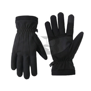 Style Anti-Slip Touchscreen Leather Motorbike <b>Gloves</b> Thermal Breathable Winter Outdoor Sports for Running Cycling Hiking Ski - Product Image 4