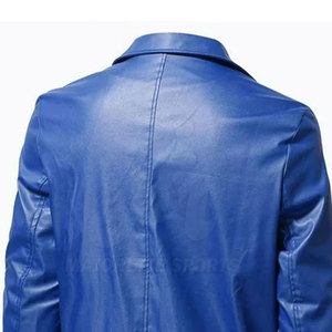 Veste en cuir pour homme, personnalisation de la marque disponible, construction de qualité supérieure, pour les voyages décontractés et les activités de plein air - Product Image 5