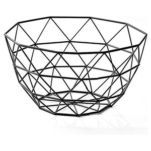 Cesta de Frutas Metálica Minimalista con Acabado Mate para Cocina Contemporánea y Decoración de Mesa de Comedor - Product Image 5
