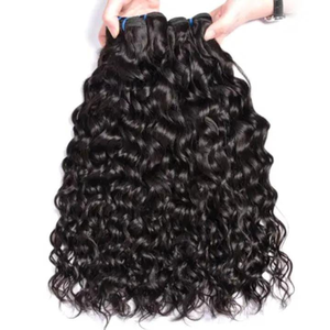Tissage de cheveux humains bouclés vierges, double trame machine, pointes simple trame, cheveux bouclés indiens, modèle 16 - Product Image 4