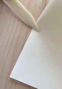 Plegador de Papel de Hueso Natural, Diseño Ergonómico, Superficie Pulida, Imitación Antigua, Varilla de Plegado Cónica para Encuadernación y Manualidades - Product Image 5