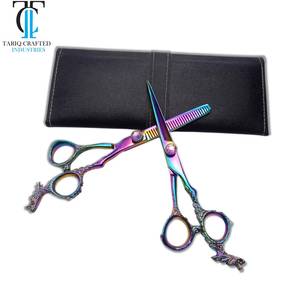 Ciseaux de barbier de qualité professionnelle, coupe lisse, ciseaux à cheveux TARIQ CRAFTED INDUSTRIES - Product Image 3