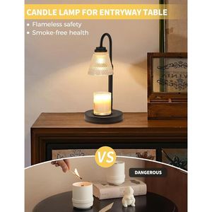 Lampe à minuterie et variateur d'intensité pour chauffe-bougie, chauffe-cire, cadeau d'anniversaire ou de pendaison de crémaillère pour Maman, Femme, Amie, Sœur, pour usage au bureau - Product Image 4