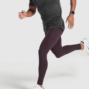 Leggings de sport de compression pour hommes, élastiques, pour la musculation et le yoga - Product Image 4