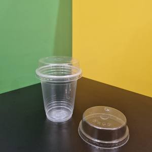 Vasos de plástico PP desechables de calidad superior, personalizados de fábrica, de 7/9/12/16/24 onzas, para bebidas calientes y frías, café, té, té con leche, con tapas. - Product Image 4