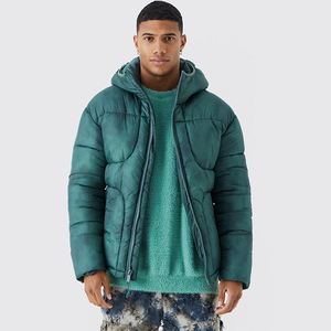 High Quality Fashionable Plain Spring Wear Breathable Windproof Waterproof <b>Jacket</b> Puffer <b>Pullover</b> Customizable Front <b>Men's</b> - Product Image 2