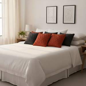 SOGA 6PC 45cm Classic <b>Red</b> Diamond and Charcoal Grey Cable Knit Pillow <b>Covers</b> Set Elegant <b>Cushion</b> Cases Collection - Product Image 5