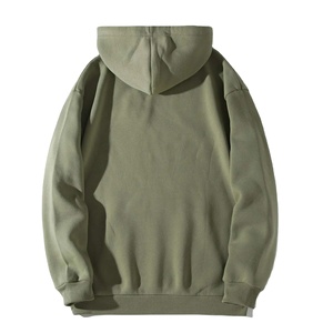 Sweat-shirt à capuche unisexe surdimensionné avec logo personnalisé, 100% coton, style mode pour homme, sweat-shirt d'hiver, sweat-shirt uni 2026 - Product Image 4