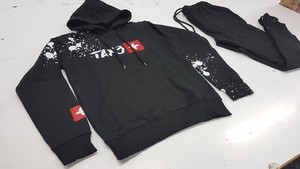 Custom French Terry Hoodie <b>Set</b> with Matching Joggers Soft Cotton Blend and Professional OEM Production for Fashion Collections - Product Image 3