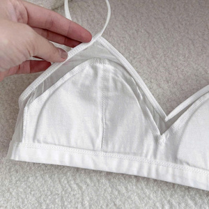 Underwear <b>Bra</b> Beautiful Bust Support Lingerie Lace Satin Sexy Hollow-Out Design <b>Bra</b> - Product Image 5
