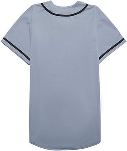เสื้อเบสบอลแบบกำหนดเองพร้อมชื่อหมายเลขชุดกีฬาทีม - Product Image 6