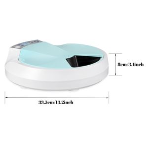 Comedero Automático Elevado para Mascotas con 5 Comidas, Dispensador de Comida Seca y Húmeda de 5x270ml, Temporizador Programable, Porciones para Perros y Gatos - Product Image 3