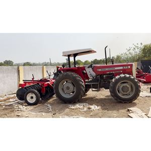 Tractor Massey Ferguson MF 375 4WD de 75 HP, Resistente, con Accesorio de Arado de Discos para Agricultura, Hecho en Pakistán - Product Image 1
