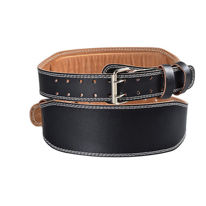 Weight Lifting <b>Belt</b> High Quality Leather Training <b>Belt</b> Designed For Weightlifting Squats Deadlifts Gym <b>Exercises</b> And Strength - Product Image 2