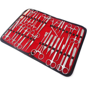 Kit de 36 Piezas de Instrumentos Quirúrgicos Veterinarios, Juego Completo Todo en Uno, Tijeras, Pinzas, Portaagujas, Mango de Bisturí, para Animales - Product Image 2