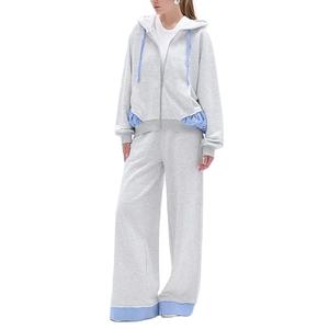 ชุดวอร์มสำหรับผู้หญิงมาใหม่ชุดวอร์มแบบมืออาชีพระบายอากาศโลโก้ตามสั่ง - Product Image 1