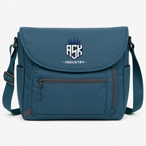 Sac messager pour homme fabriqué avec un matériau durable, des poches pratiques et une sangle de transport réglable pour le travail et les activités de plein air - Product Image 1