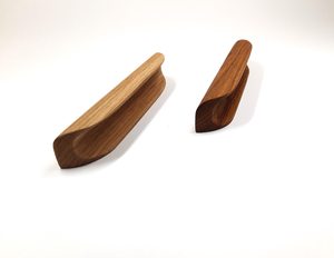 Manijas Modernas de Madera para Puertas, Tiradores de Madera Sólida para Gabinetes, Diseño Minimalista, Decoración de Muebles para Interiores, Uso en Sala de Estar - Product Image 1