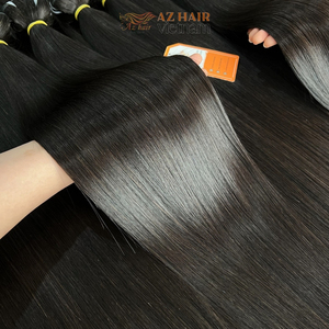 Prêt à Expédier 10-20 ''Meilleure Qualité Cuticules Brutes Alignées Paquets de Cheveux Vietnamiens Vierges Vendeurs Os de Cheveux Humains Raides - Product Image 5