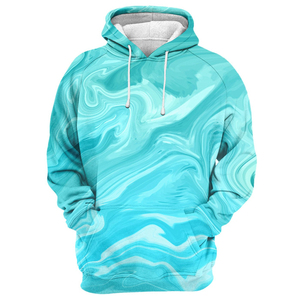 Pulls à capuche sublimés pour hommes en gros – Sweat-shirts personnalisés par sublimation, couleur unie - Product Image 6