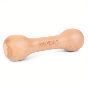 Peso de entrenamiento de madera redondeado de aproximadamente 250 g para mascotas, juguete interactivo - Product Image 2