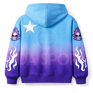 Sunfade Winter Vintage Windproof <b>Tracksuit</b> Custom Acid Wash Hoodie Jogger Set Regular Streetwear OEM ODM Factory Direct Supplier - Product Image 3