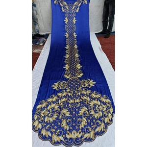 Tela Dirac Somalí Premium Hecha a Mano con Cuentas y Detalles Bordados para Vestidos de Boda y Fiesta, para Exportación - Product Image 3