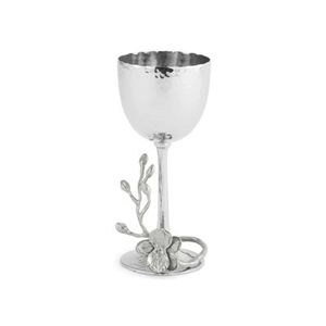 Gobelet Kiddush torsadé argenté et doré, de luxe, Judaica, pour la décoration de table du Shabbat – Meilleures ventes - Product Image 6