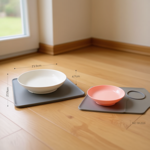 Gamelle pour animaux Yommy avec tapis en silicone antidérapant 23,9 cm pour chiens et chats - Product Image 3