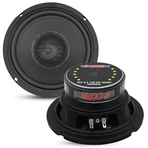 Subwoofer de voiture 6,5 pouces 100W, 5 cœurs, impédance 4 ohms, haut-parleur de remplacement pour basses profondes - Product Image 1