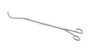 วัตส์ ฮาร์เคน # คีมหนีบ 95 มม. แบบโค้ง 1x2 DeBakey แบบไม่ก่อแรงกด ขากรรไกร 10 มม. ความยาวใช้งาน 28 ซม. ผลิตจากสแตนเลส คุณภาพสูง ใช้งานด้วยมือ - Product Image 2