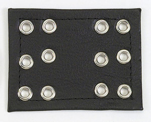 HMB-026 Lacet en cuir noir de 0,4 pieds de long, disponible pour vestes et blousons - Product Image 2