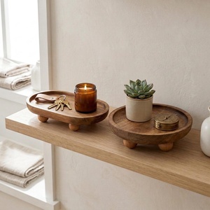 Plateau en acacia élégant, plateau en acacia finition premium, plateau en acacia grain naturel, plateau en acacia finition lisse, plateau en acacia finition mate - Product Image 3