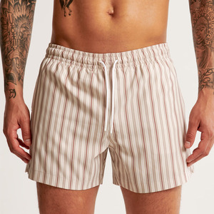 2026 New Custom Factory-Made High Street Style Summer <b>Shorts</b> Casual 100 % Polyester Beach & Swimming Wear for Men's Wholesale - Product Image 5
