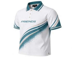 Polo a Rayas Blanco y Verde Azulado para Hombre, Manga Corta, Transpirable, Diseño Casual de Punto, Logotipo Frontal - Product Image 4