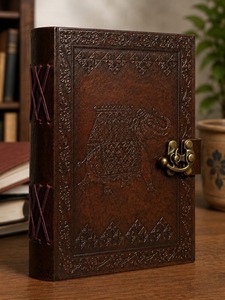 Elephant <b>Leather</b> Journal <b>Diary</b> - Product Image 2