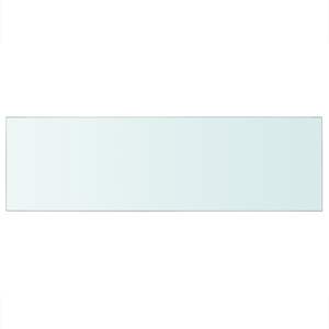 Ensemble de 2 panneaux en verre trempé transparent 31,5 x 9,8 pouces, verre durable pour la décoration de la maison ou du bureau - Product Image 3